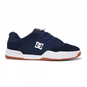 DC Shoes Central Miesten Tennarit Laivastonsininen Valkoinen | UJZF-97346