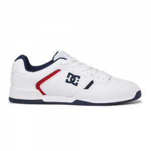 DC Shoes Central Miesten Tennarit Valkoinen Sininen | NCGQ-85179