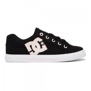 DC Shoes Chelsea Naisten Skeittikengät Mustat Pinkki | XYBN-50372