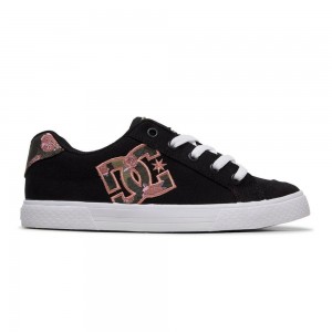 DC Shoes Chelsea Naisten Skeittikengät Mustat Pinkki | JZON-87350