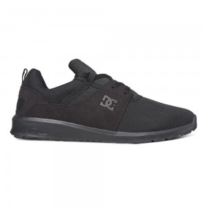 DC Shoes Heathrow Miesten Tennarit Mustat | QCFU-82594