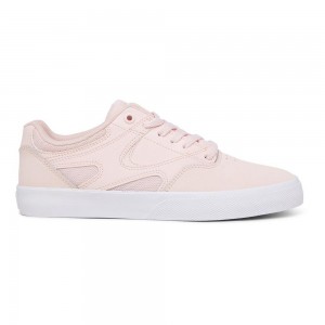 DC Shoes Kalis Vulc Naisten Skeittikengät Pinkki | KZCO-47061