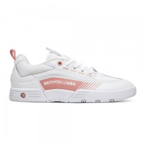 DC Shoes Legacy 98 Naisten Tennarit Valkoinen Pinkki | TXKG-37590