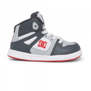 DC Shoes Pure Lasten Skeittikengät Mustat Harmaat | CWJM-93651