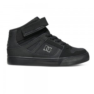 DC Shoes Pure Lasten Skeittikengät Mustat | NVGZ-61205