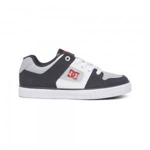 DC Shoes Pure Lasten Skeittikengät Mustat Harmaat | MYAI-48135