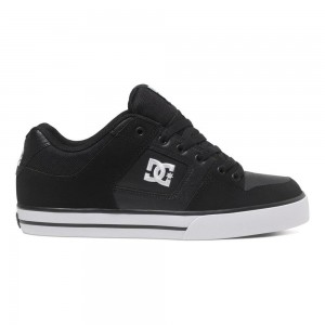 DC Shoes Pure Miesten Skeittikengät Mustat Valkoinen | CHRX-85912