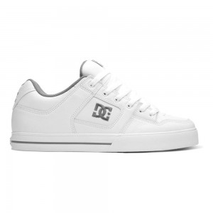 DC Shoes Pure Miesten Skeittikengät Valkoinen Harmaat | PYDO-75904