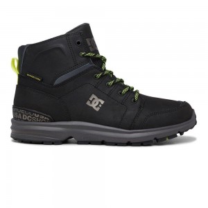 DC Shoes Torstein Miesten Saappaat Mustat Harmaat | LZNI-01795