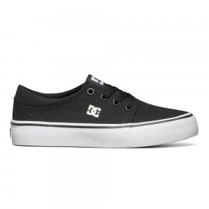 DC Shoes Trase TX Lasten Skeittikengät Mustat Valkoinen | VMDK-34621