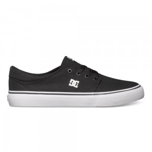 DC Shoes Trase TX Miesten Skeittikengät Mustat Valkoinen | UZSM-06593