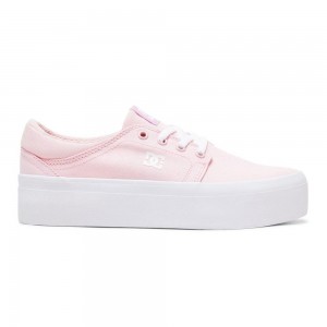 DC Shoes Trase TX Naisten Skeittikengät Vaaleanpinkki | CGUJ-26071