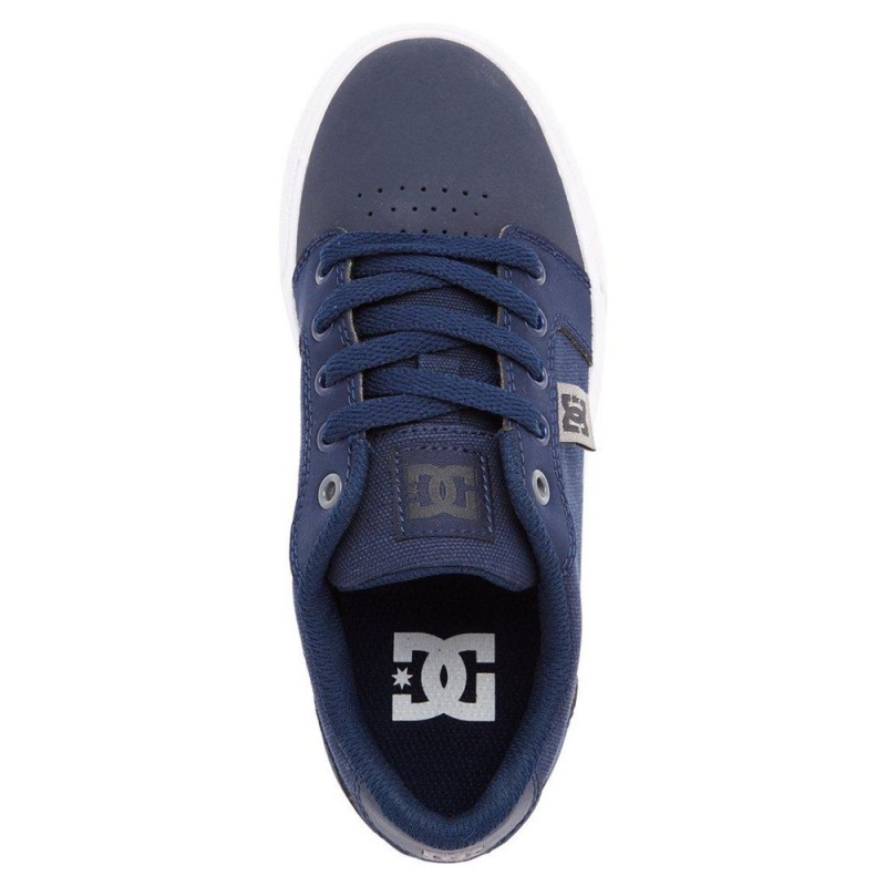 DC Shoes Anvil Lasten Skeittikengät Laivastonsininen Harmaat | LZDC-85197