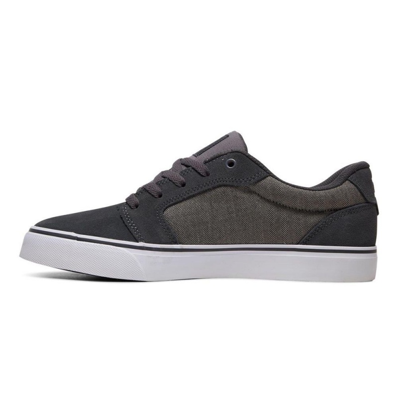 DC Shoes Anvil Miesten Skeittikengät Harmaat Mustat | TAMU-37509