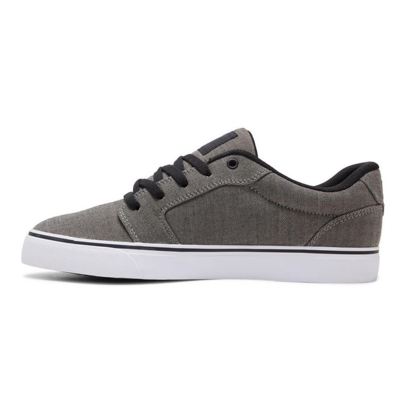 DC Shoes Anvil Miesten Skeittikengät Harmaat Mustat | XQJG-13268