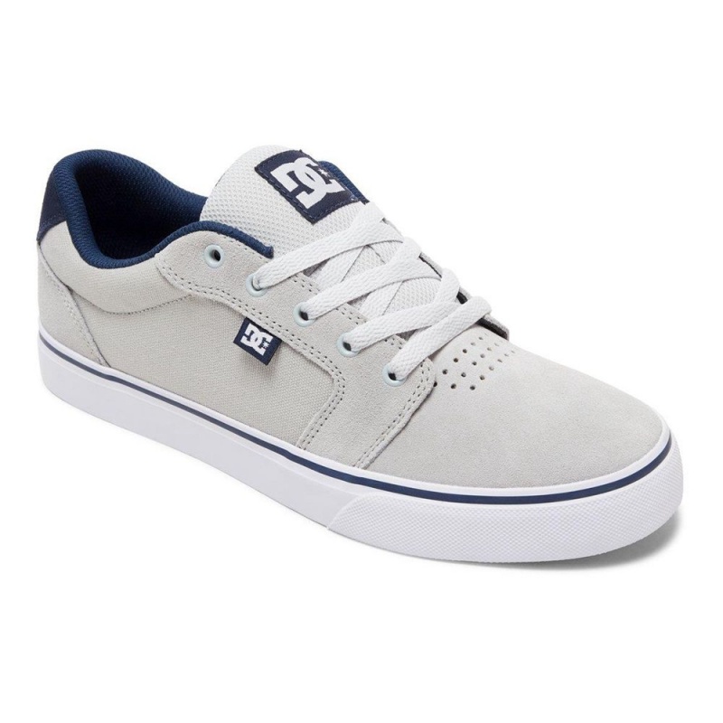 DC Shoes Anvil Miesten Skeittikengät Harmaat Sininen | IZOD-83751