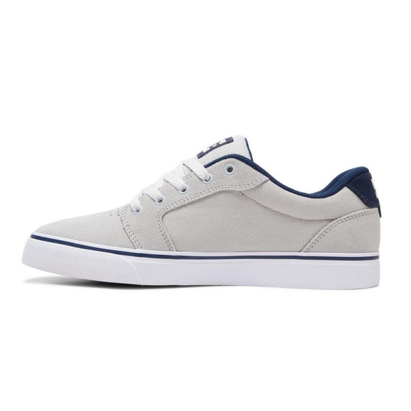 DC Shoes Anvil Miesten Skeittikengät Harmaat Sininen | IZOD-83751