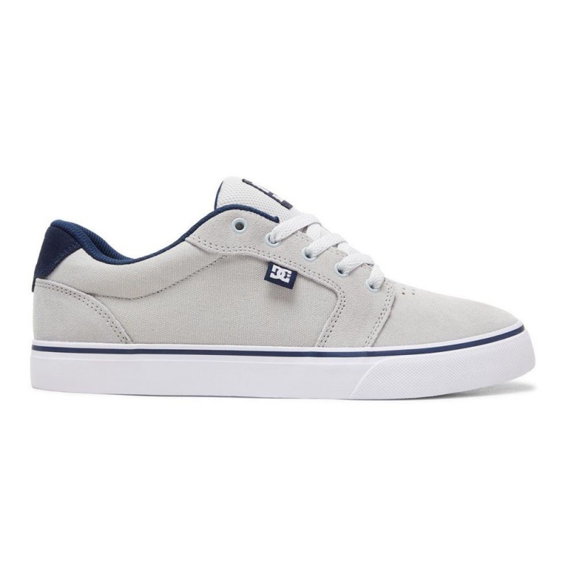 DC Shoes Anvil Miesten Skeittikengät Harmaat Sininen | IZOD-83751