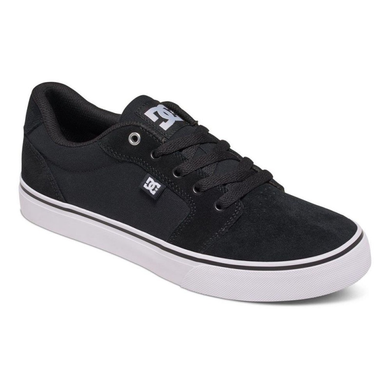 DC Shoes Anvil Miesten Skeittikengät Mustat Valkoinen | WQJB-57092