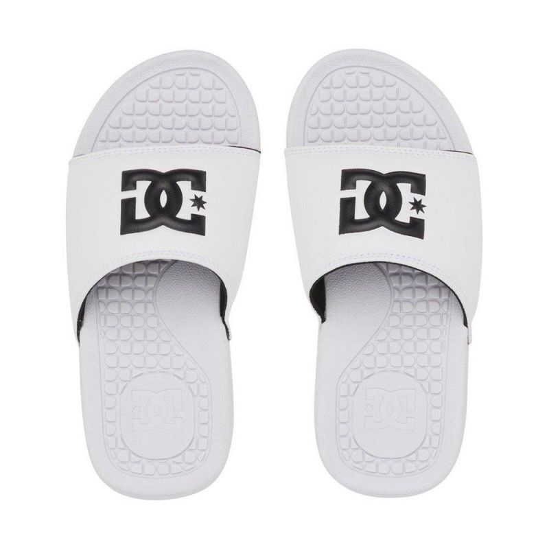 DC Shoes Bolsa Naisten Sandaalit Valkoinen Mustat | HQRG-46135