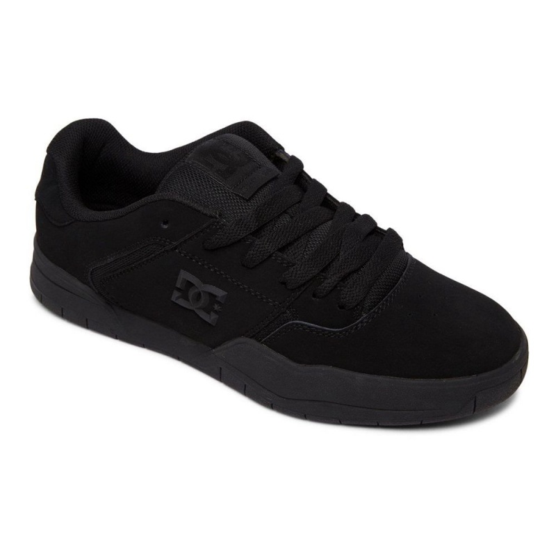 DC Shoes Central Miesten Tennarit Mustat | ZFJP-69031