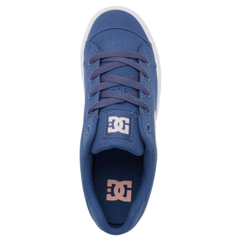 DC Shoes Chelsea Naisten Skeittikengät Laivastonsininen Pinkki | LBNQ-84236