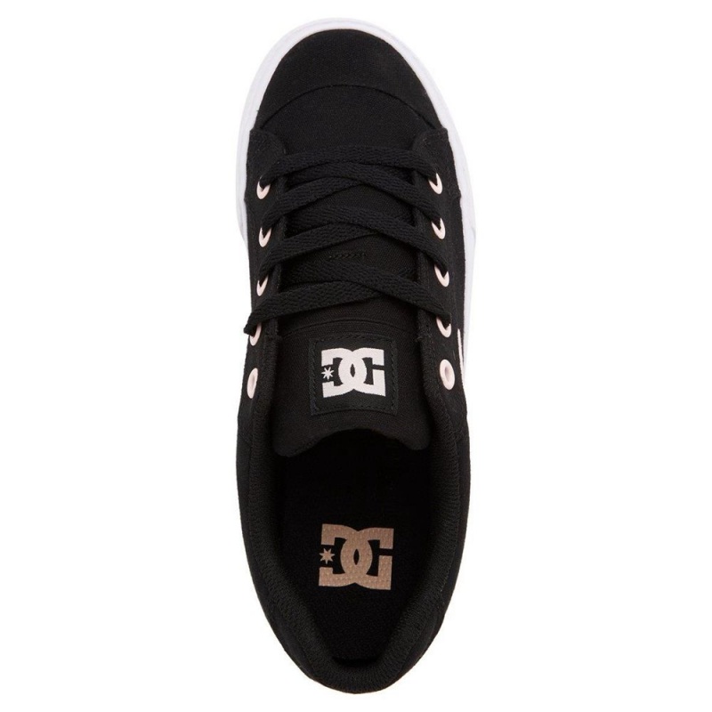 DC Shoes Chelsea Naisten Skeittikengät Mustat Pinkki | XYBN-50372