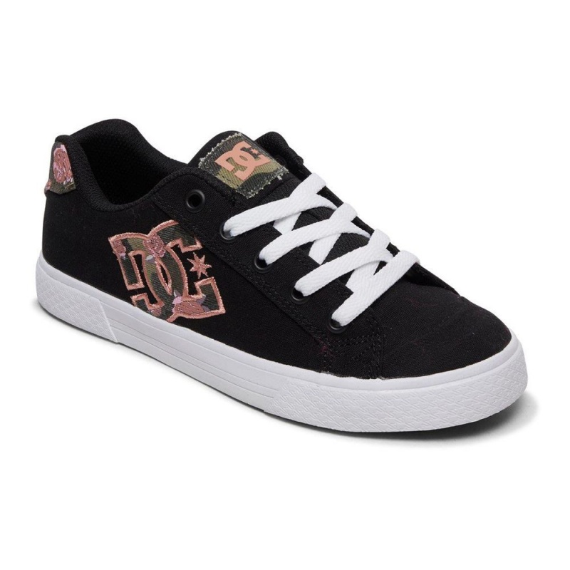 DC Shoes Chelsea Naisten Skeittikengät Mustat Pinkki | JZON-87350