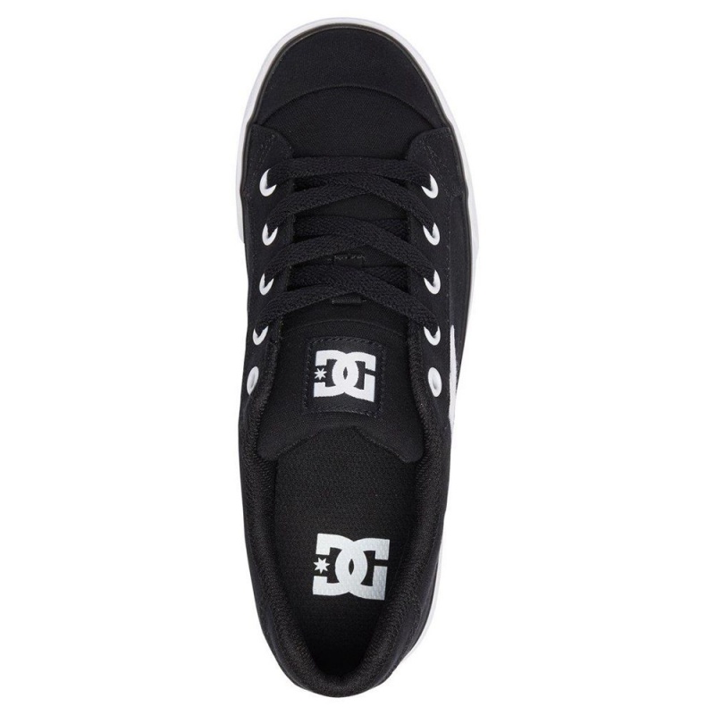 DC Shoes Chelsea Naisten Skeittikengät Mustat Valkoinen | OZWN-96578