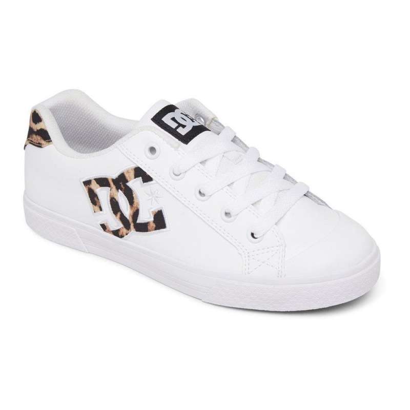 DC Shoes Chelsea Naisten Skeittikengät Valkoinen Leopardi | OJSW-36980