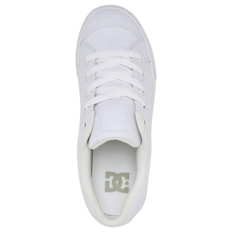 DC Shoes Chelsea Naisten Skeittikengät Valkoinen | UJEK-16934