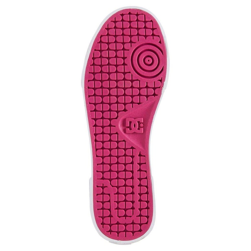 DC Shoes Chelsea Naisten Skeittikengät Valkoinen Pinkki | FWZG-67089