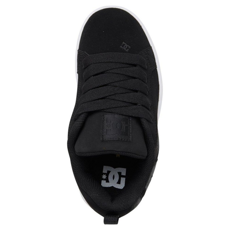 DC Shoes Court Graffik Lasten Skeittikengät Mustat Harmaat | QRYK-60193