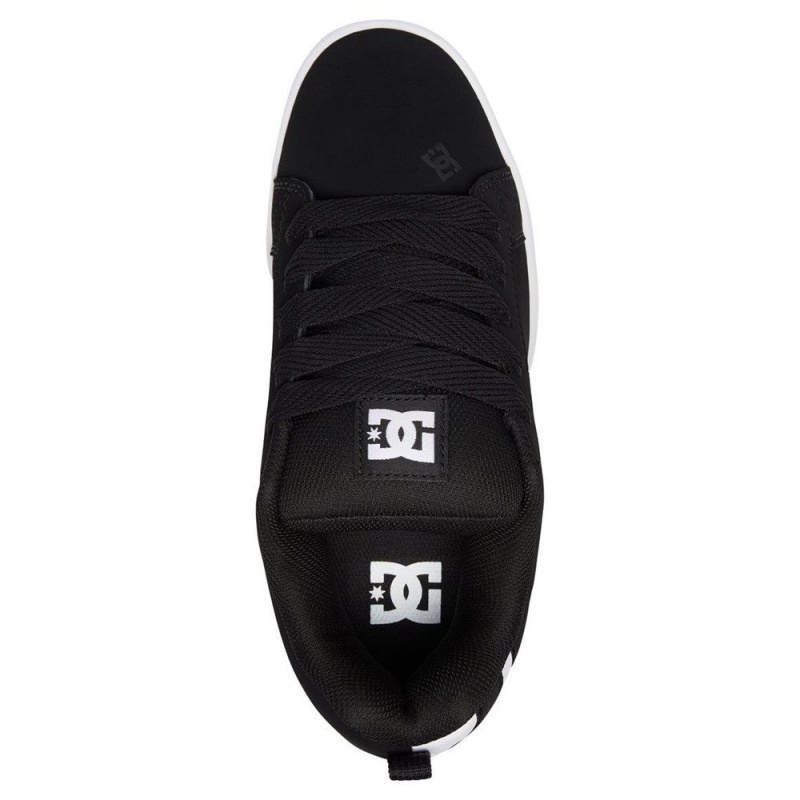 DC Shoes Court Graffik Miesten Skeittikengät Mustat Valkoinen | ZDGV-08956