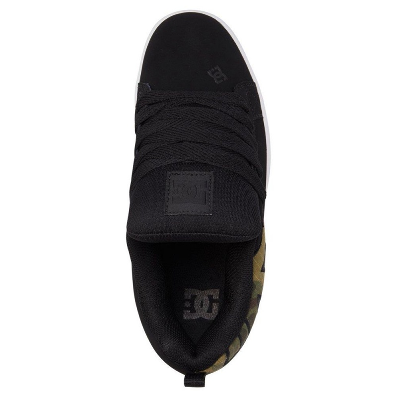 DC Shoes Court Graffik Miesten Skeittikengät Mustat | TLVU-98725