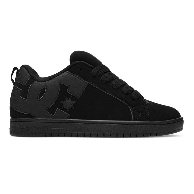 DC Shoes Court Graffik Miesten Skeittikengät Mustat | WNIJ-96207