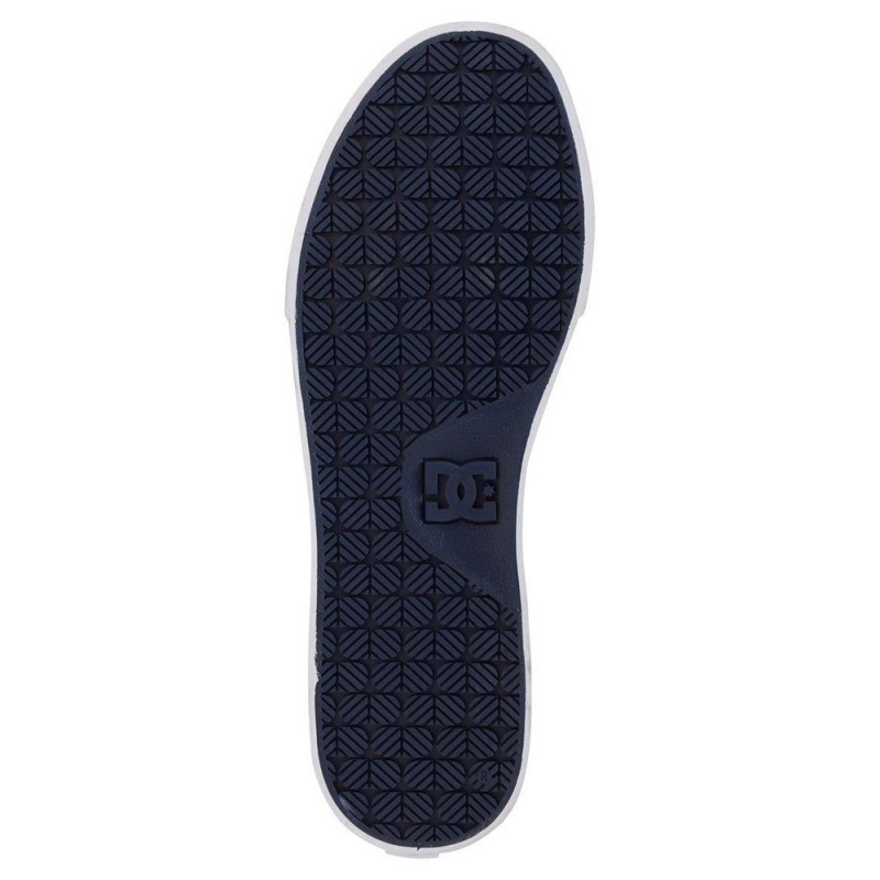 DC Shoes Court Vulc Miesten Skeittikengät Valkoinen Laivastonsininen | IFAC-38912