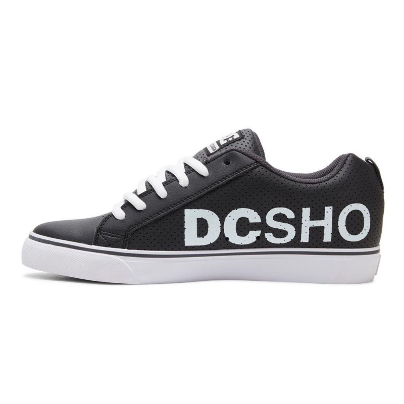 DC Shoes Court Vulc Miesten Skeittikengät Mustat Valkoinen | LTZK-89457