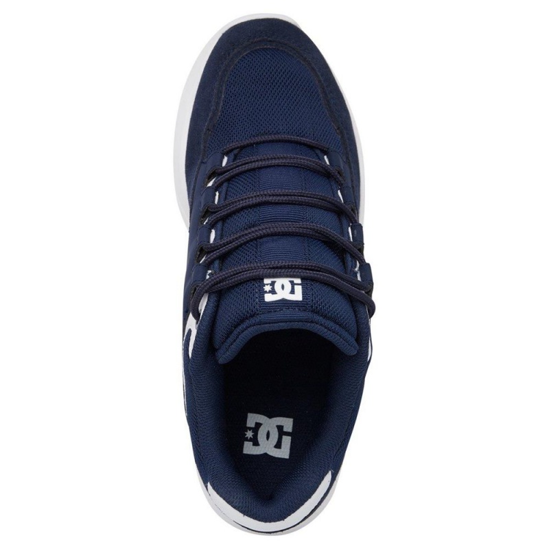 DC Shoes Decel Miesten Tennarit Laivastonsininen Valkoinen | UZJH-43905