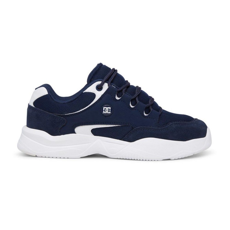 DC Shoes Decel Miesten Tennarit Laivastonsininen Valkoinen | UZJH-43905