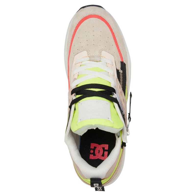 DC Shoes E.Tribeka Miesten Tennarit Harmaat Keltainen | LDNK-17068