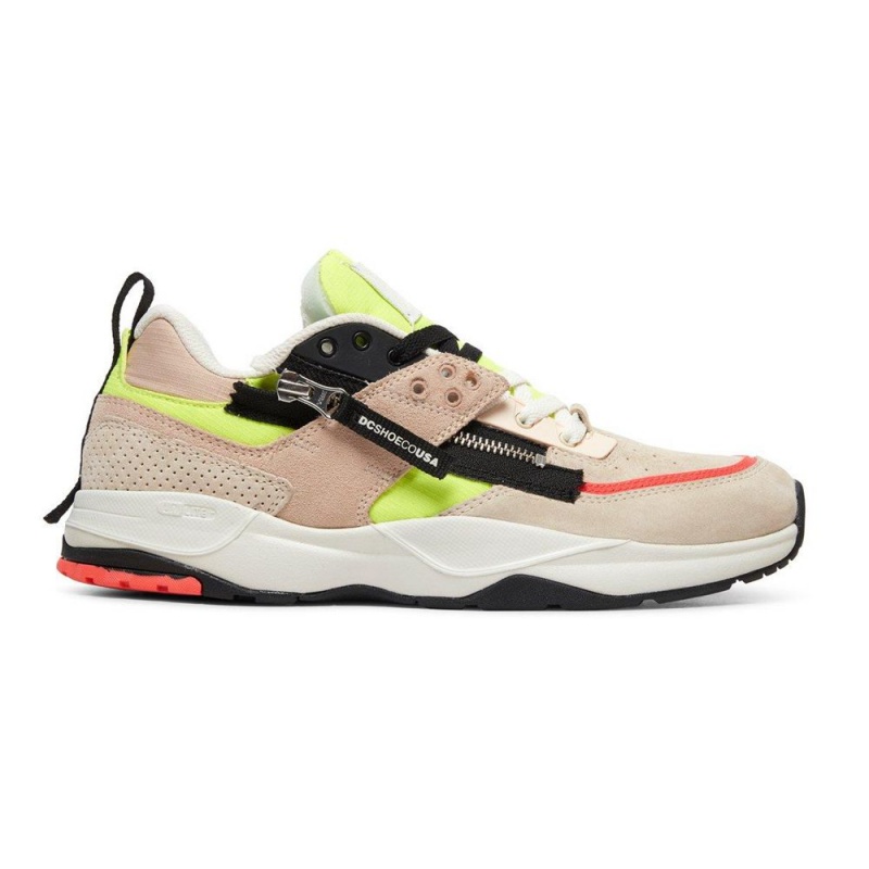 DC Shoes E.Tribeka Miesten Tennarit Harmaat Keltainen | LDNK-17068