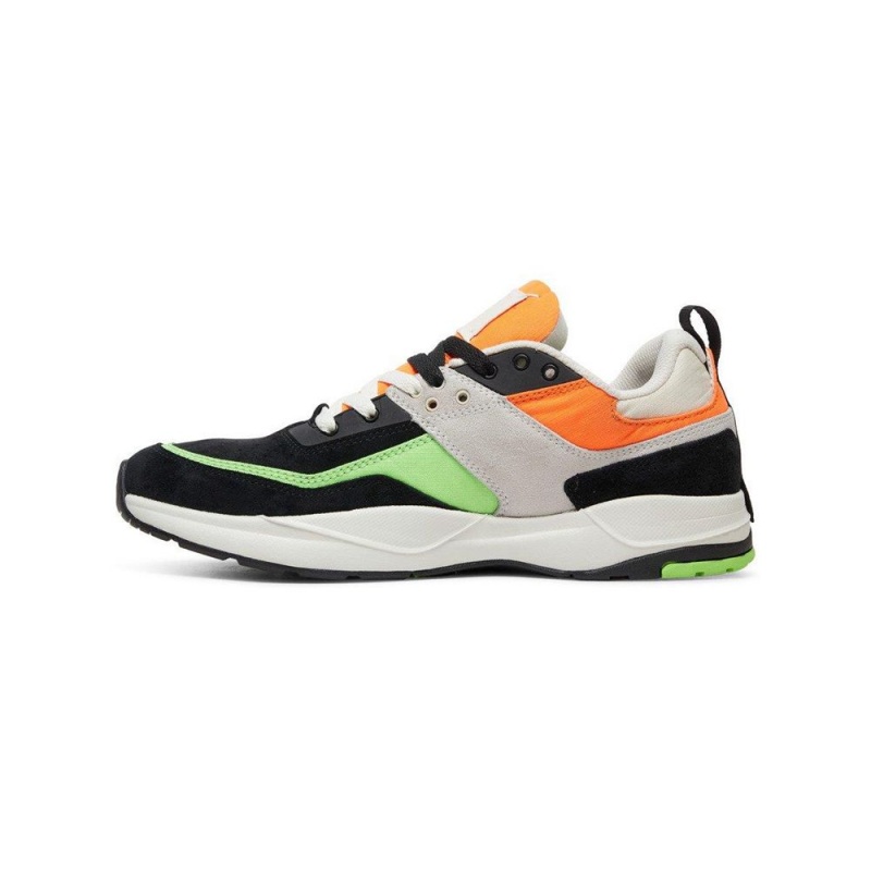 DC Shoes E.Tribeka Miesten Tennarit Mustat Oranssi | DIFS-69853