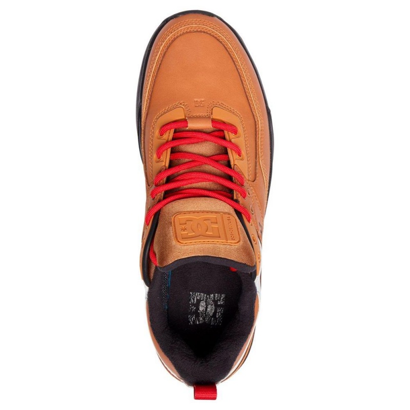 DC Shoes E.Tribeka Miesten Tennarit Ruskea Harmaat | QMUJ-28496