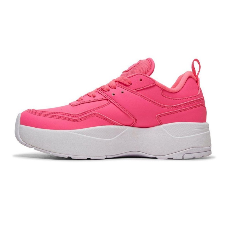 DC Shoes E.Tribeka Naisten Tennarit Tummanpinkki | URTZ-96102