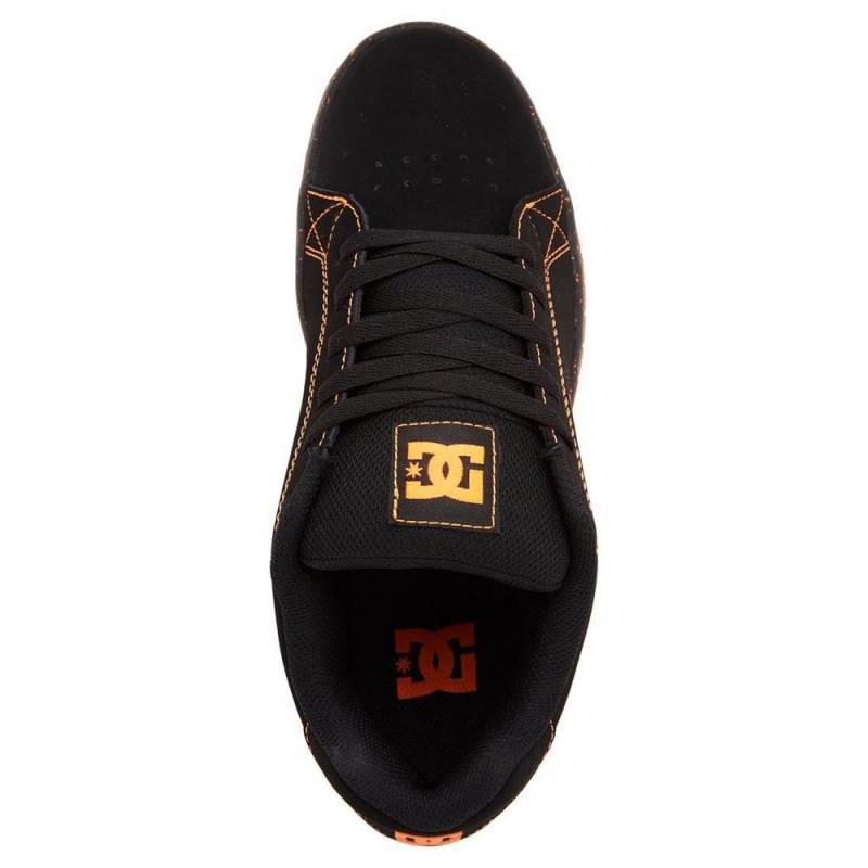 DC Shoes Gaveler Miesten Skeittikengät Mustat Oranssi | IKEZ-92817