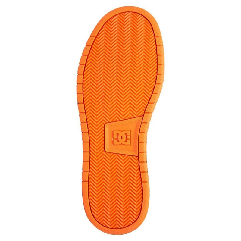 DC Shoes Gaveler Miesten Skeittikengät Mustat Oranssi | IKEZ-92817