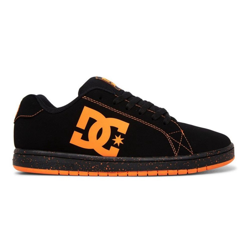 DC Shoes Gaveler Miesten Skeittikengät Mustat Oranssi | IKEZ-92817