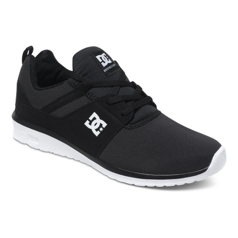 DC Shoes Heathrow Miesten Tennarit Mustat Harmaat | IUXG-14269