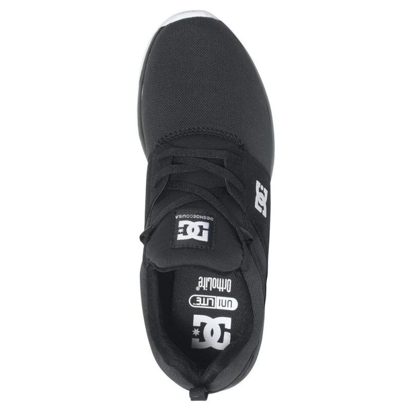 DC Shoes Heathrow Miesten Tennarit Mustat Harmaat | IUXG-14269